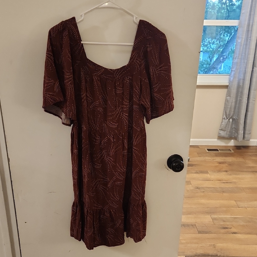 Maurices Brown Midi Dress